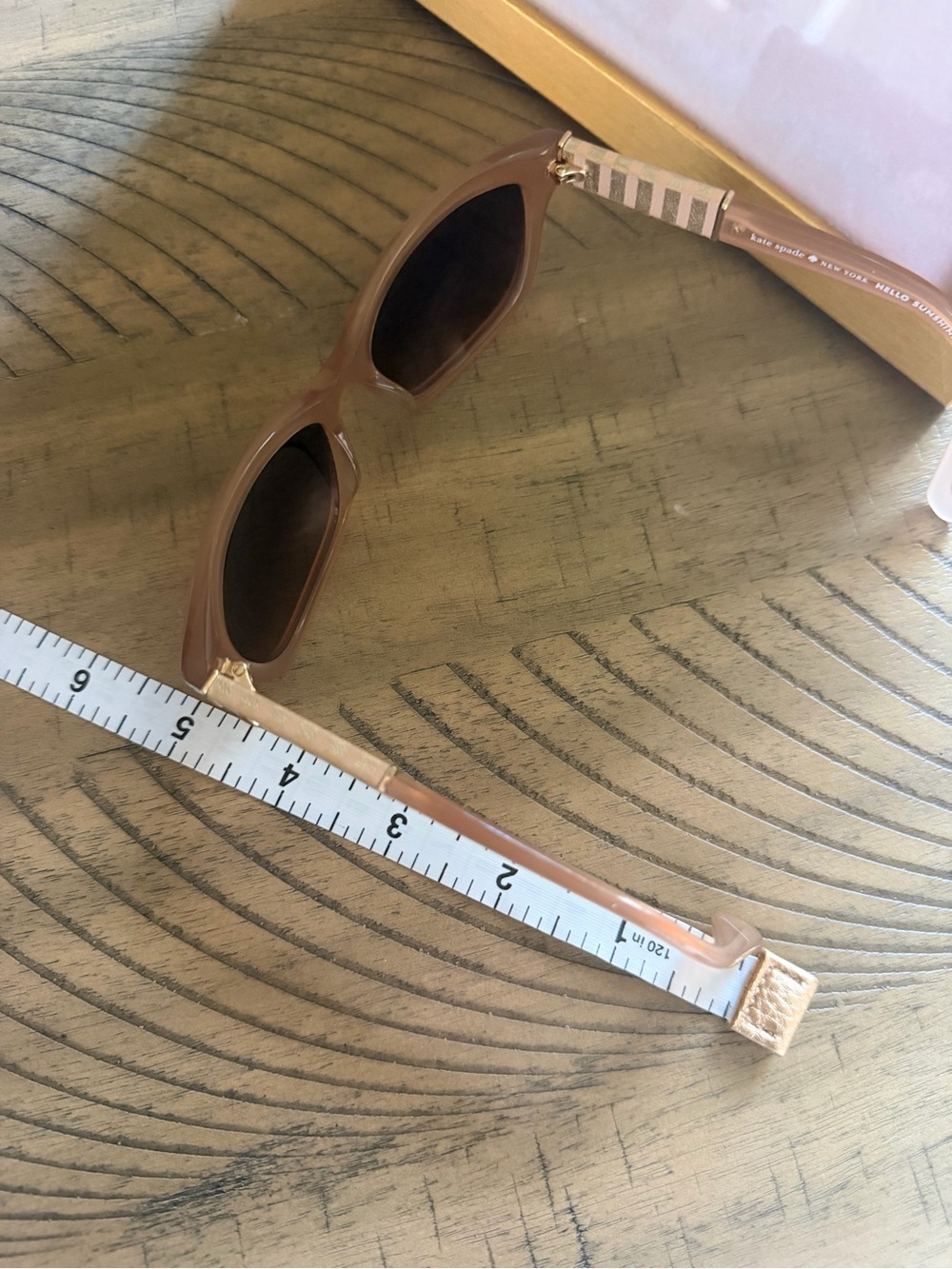 Kate Spade Johanna2/S Blush Pink Sunglasses 53-17 Small Face w/ Case Cloth - Picture 14 of 16